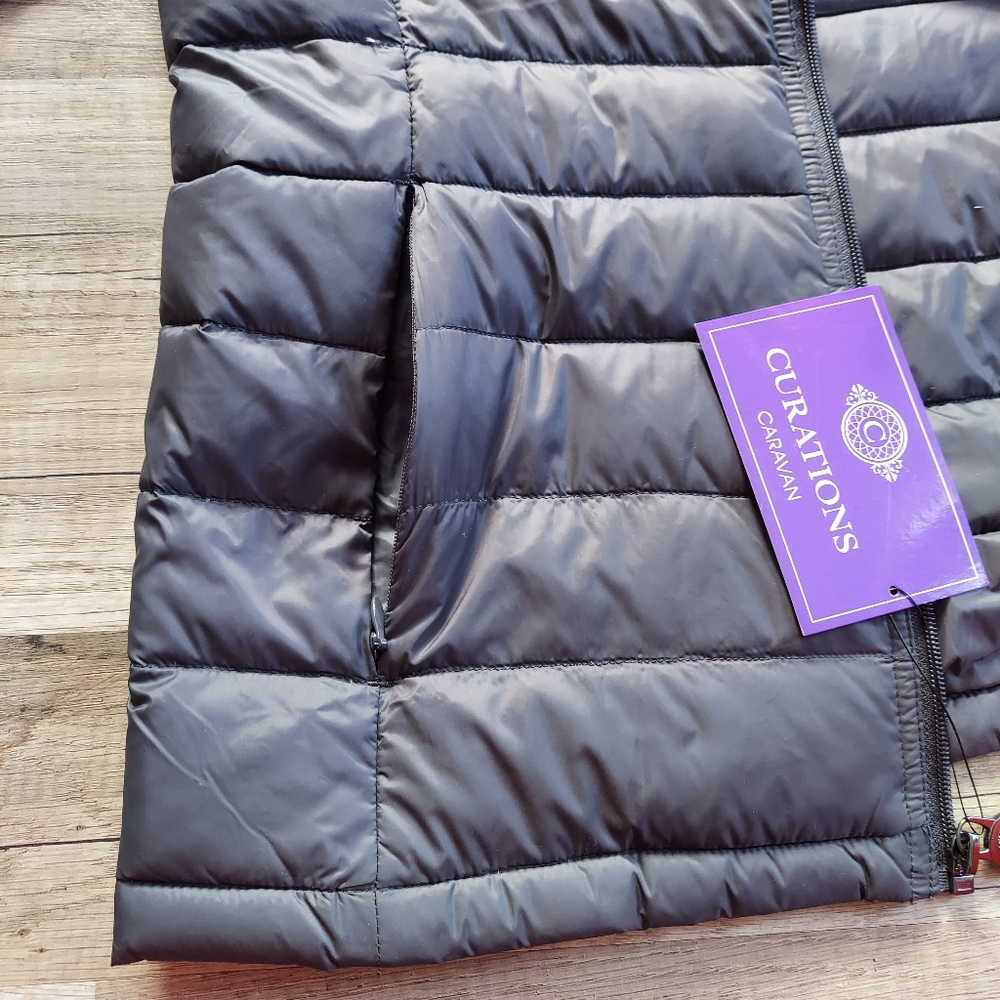 Lightweight Down Puffer Coat Small Packable Fold … - image 7